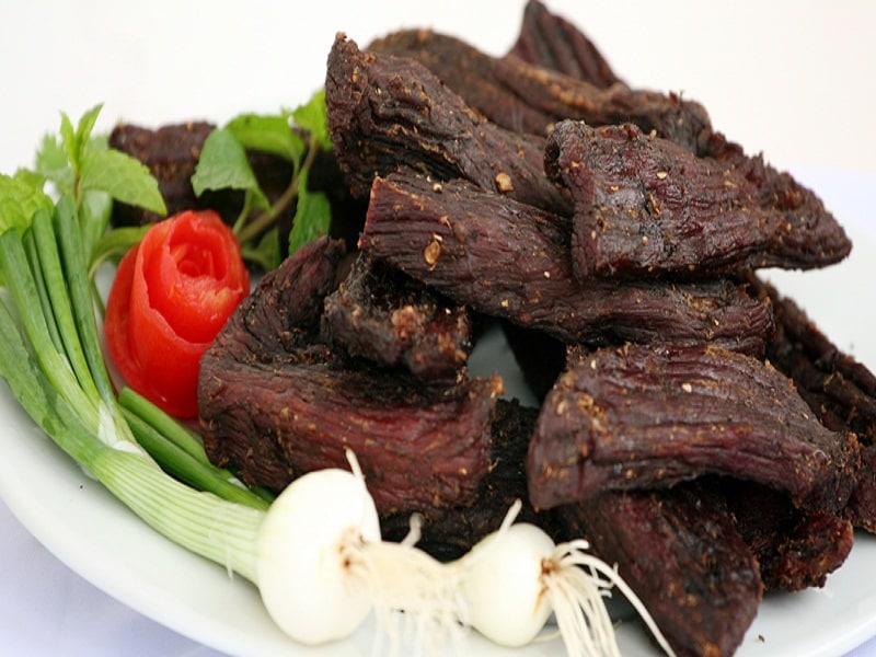 Thịt trâu gác bếp Điện Biên - Sản phẩm Việt nổi tiếng